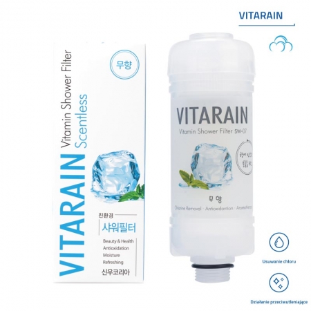 Filtr prysznicowy VITARAIN - Bezzapachowy