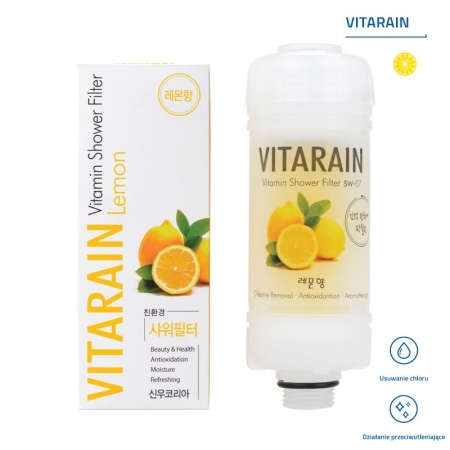Filtr prysznicowy VITARAIN - Cytryna